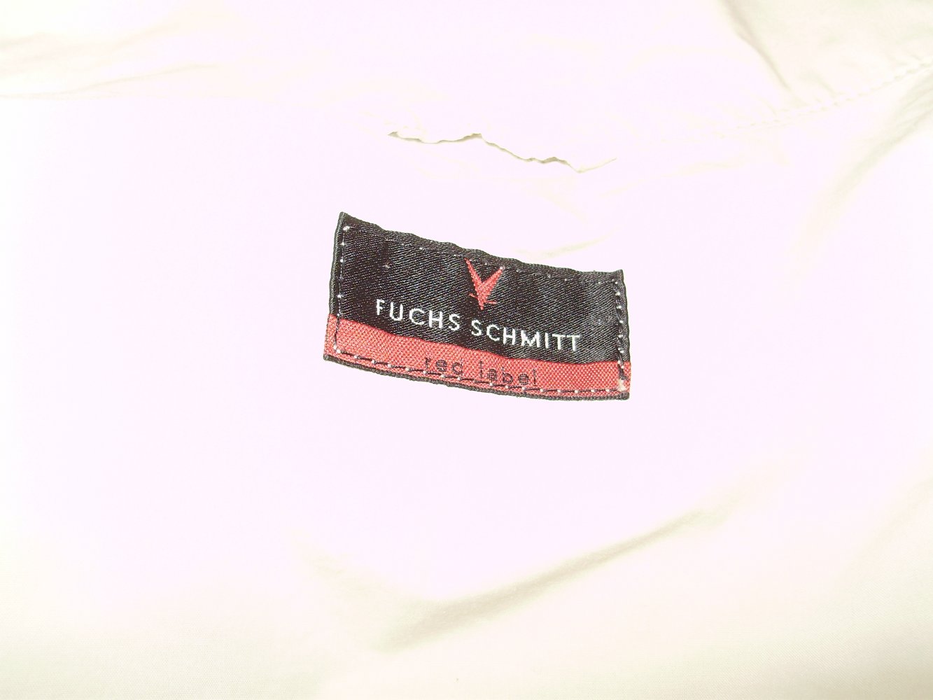 Fuchs Schmitt Jacke Trench Kapuze beige aufwändig verarbeitet Gr 40