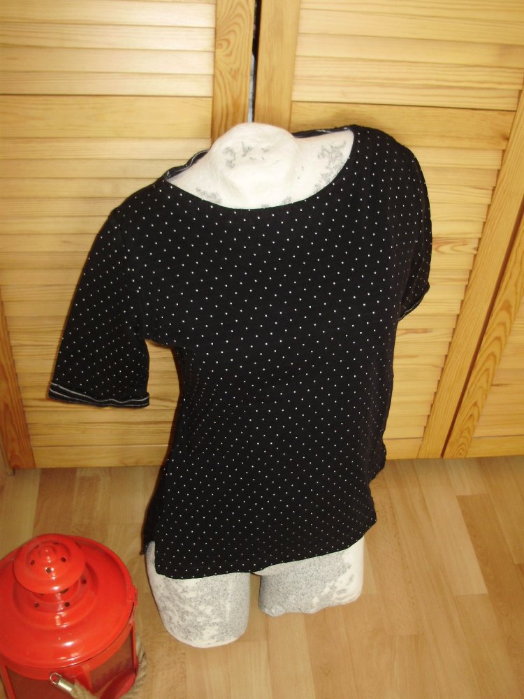 Armed angels Shirt schwarz Dots M