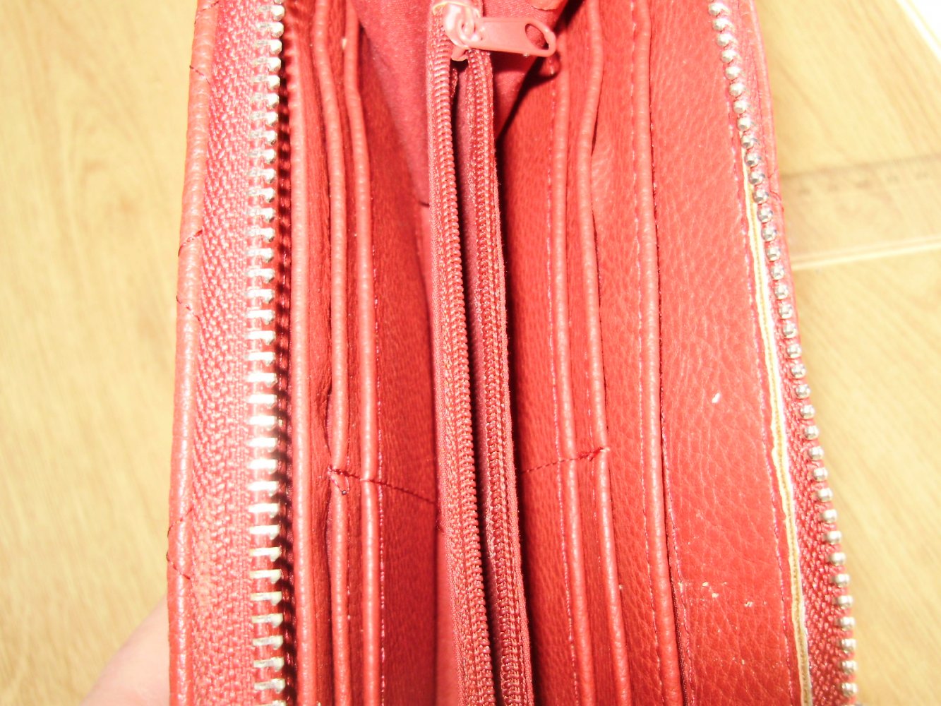 Stradivarius Geldbörse rot