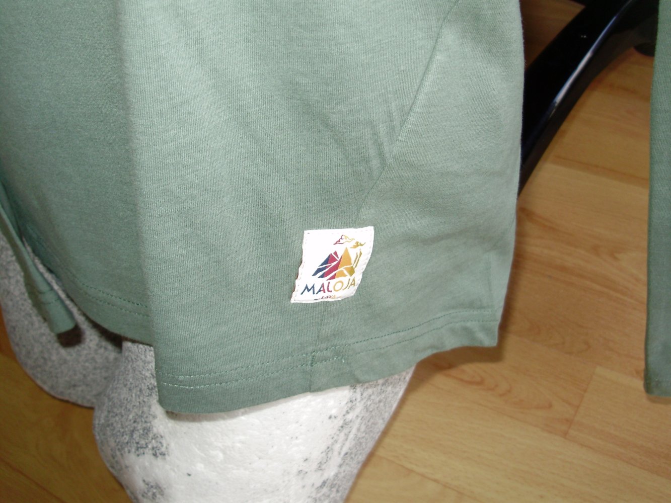Maloja Shirt Langarm grün S