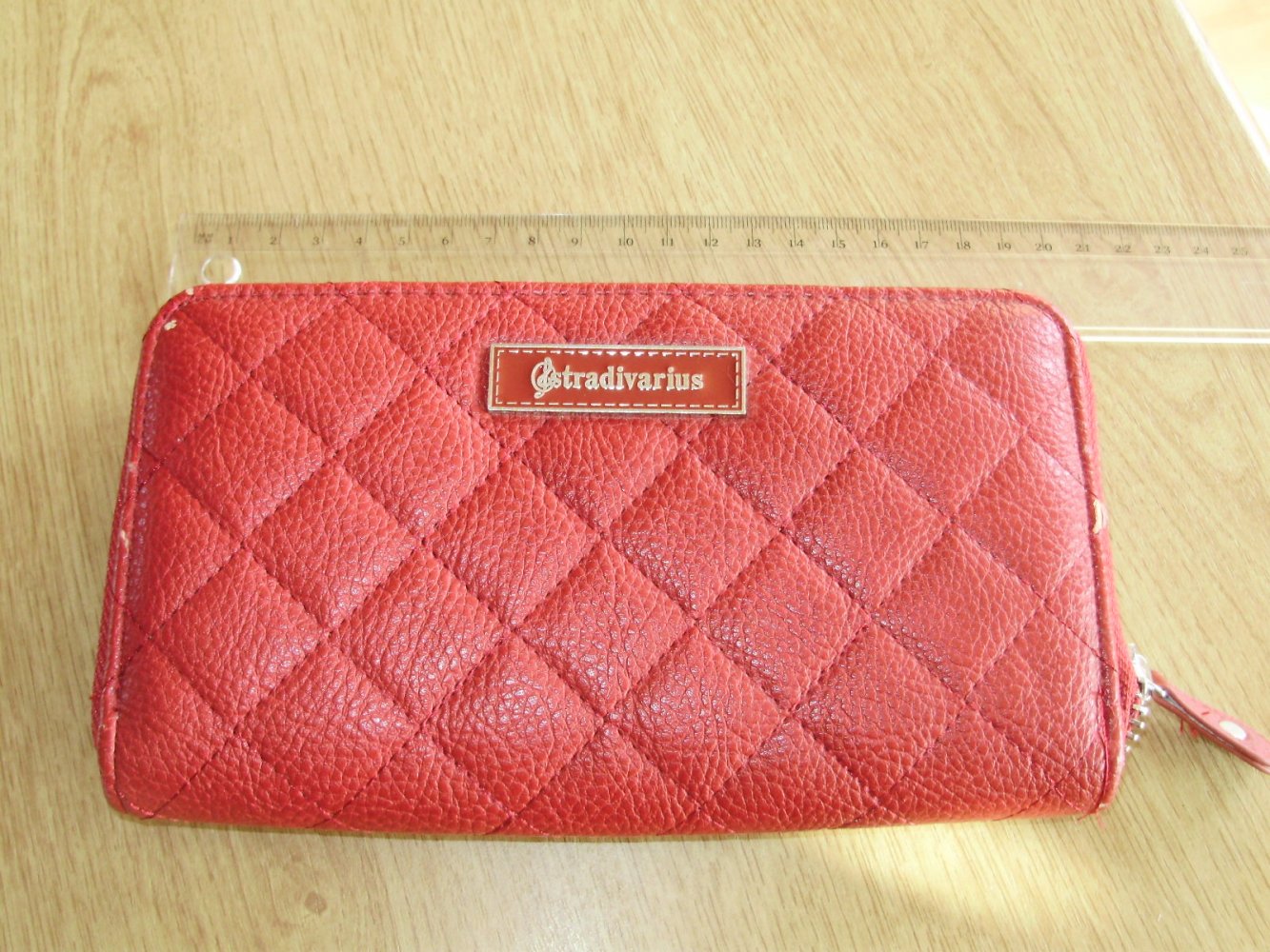 Stradivarius Geldbörse rot