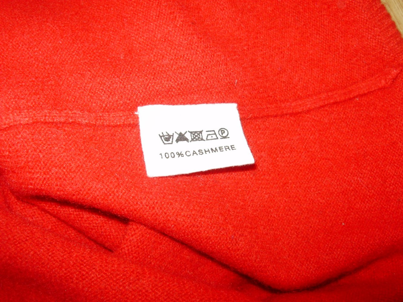 Darling Harbour Pullover 100% Kaschmir KA rot S