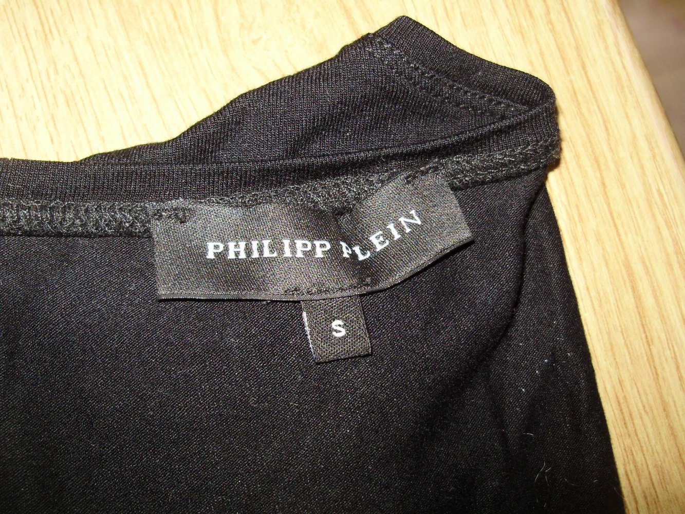 Philipp Plein Shirt schwarz Army Glitzer S