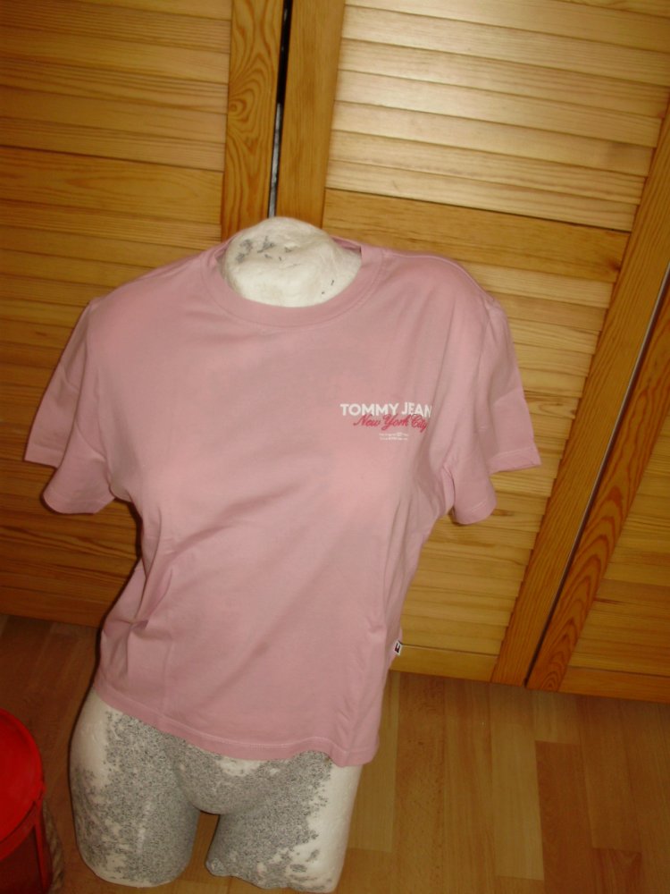 Tommy Hilfiger Shirt a rose Labelprint S