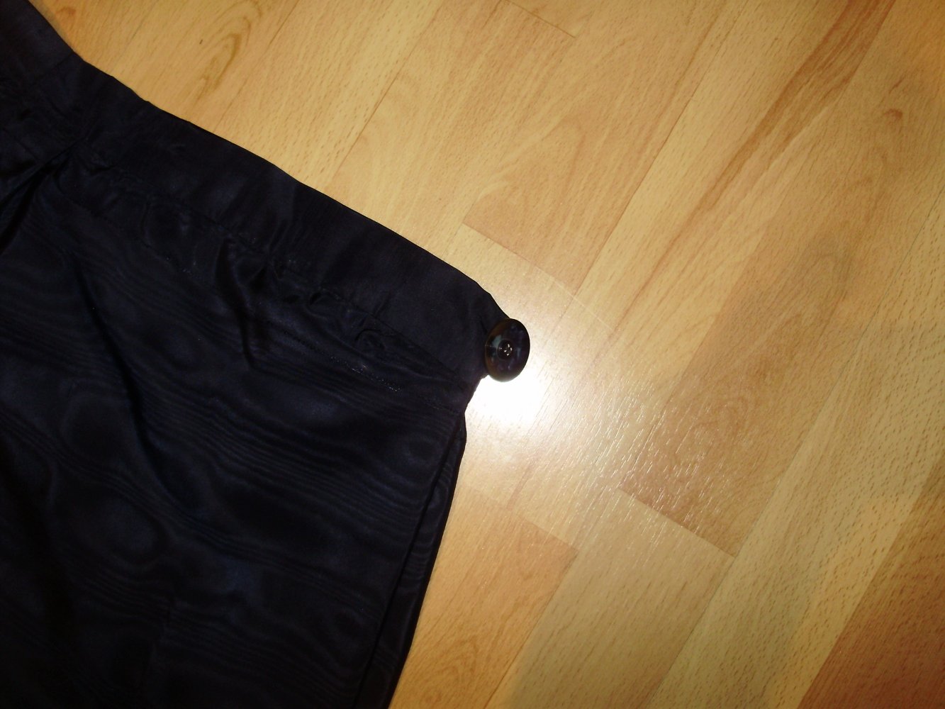 Maxi Wickel Rock dunkelblau wie Satin S passend