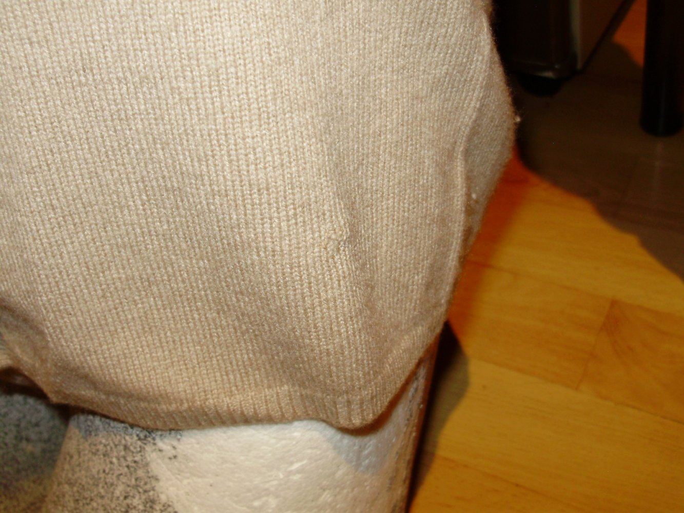 FTC Cardigan Kaschmir hellbraun M