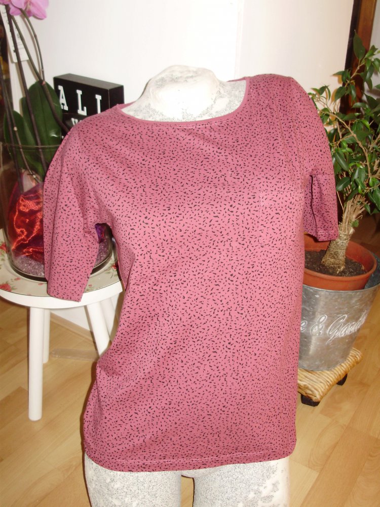 Mark Adam Organic cotton BioBaumwolle altrosa Strichmuster 38 wie neu