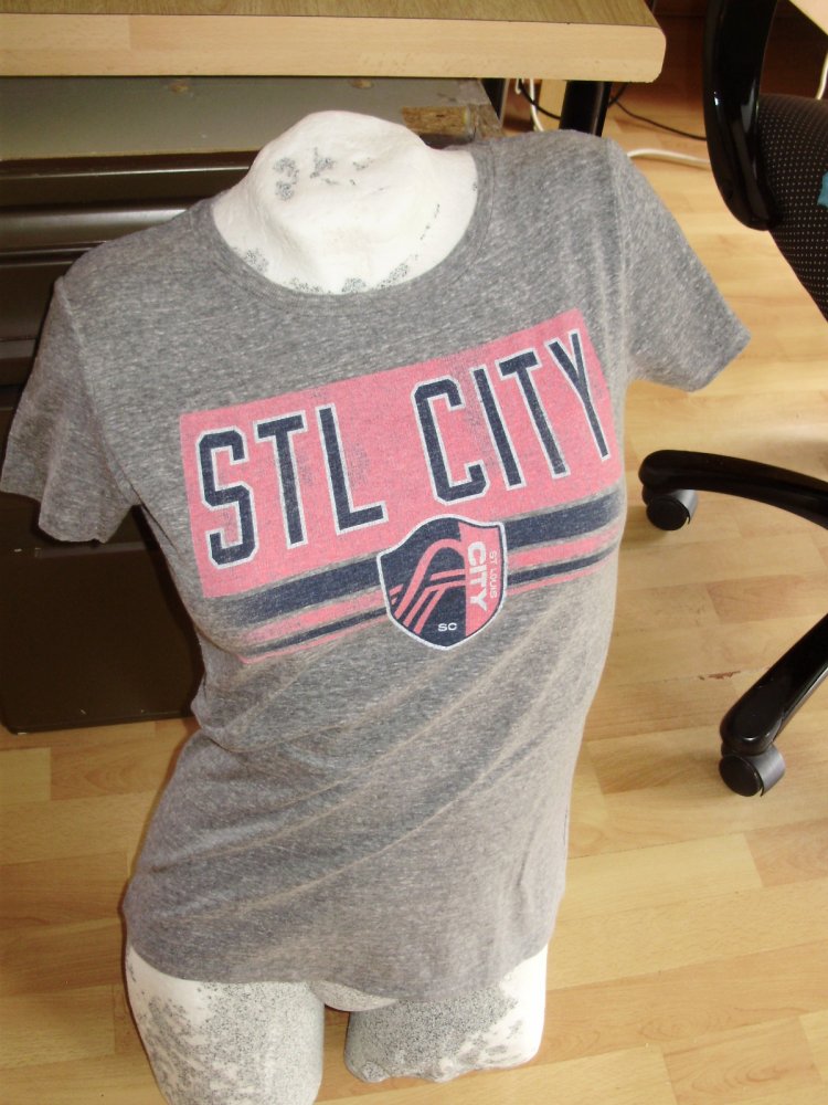 Retro Brand St. Louis City Shirt grau Print S