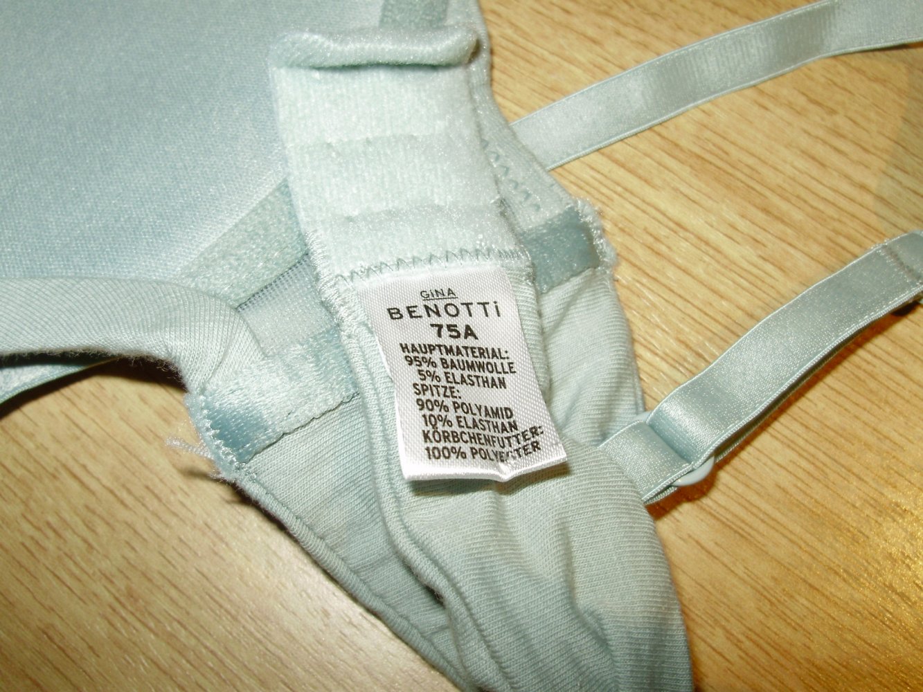 Gina Benotti BH salbei 75A wie neu