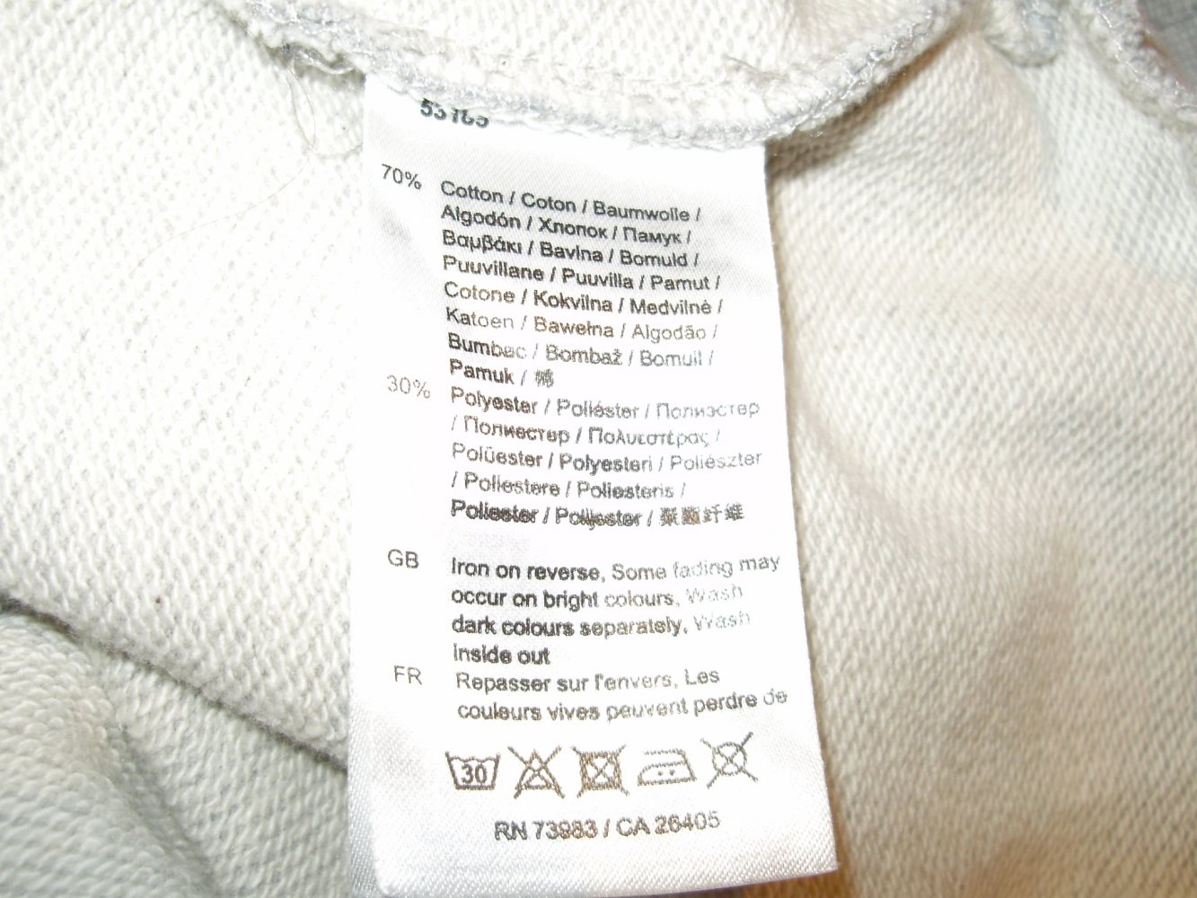 Helly Hansen Sweat Kleid hellgrau S