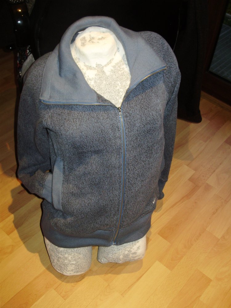 Woolrich Jacke blau meliert S M