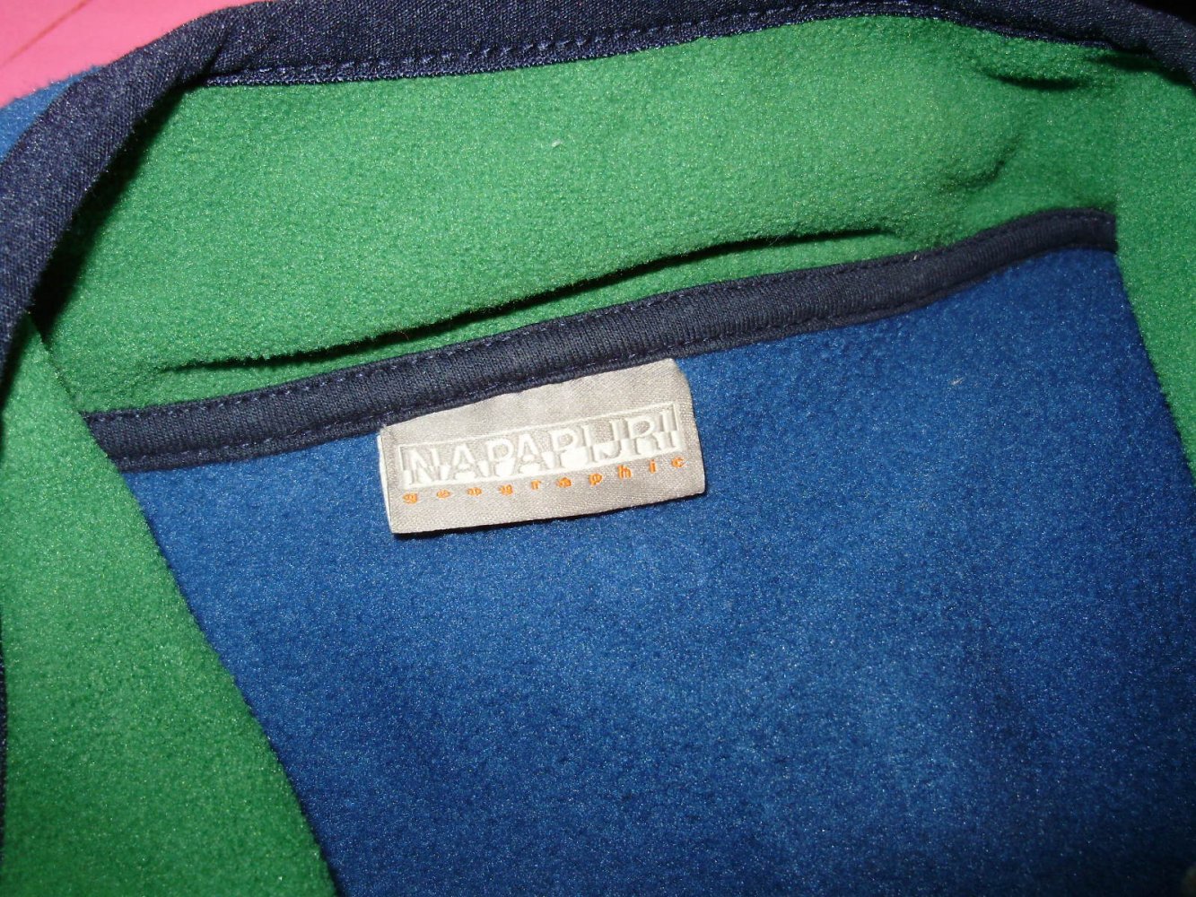 Napapijri Fleece Jacke blau S passend