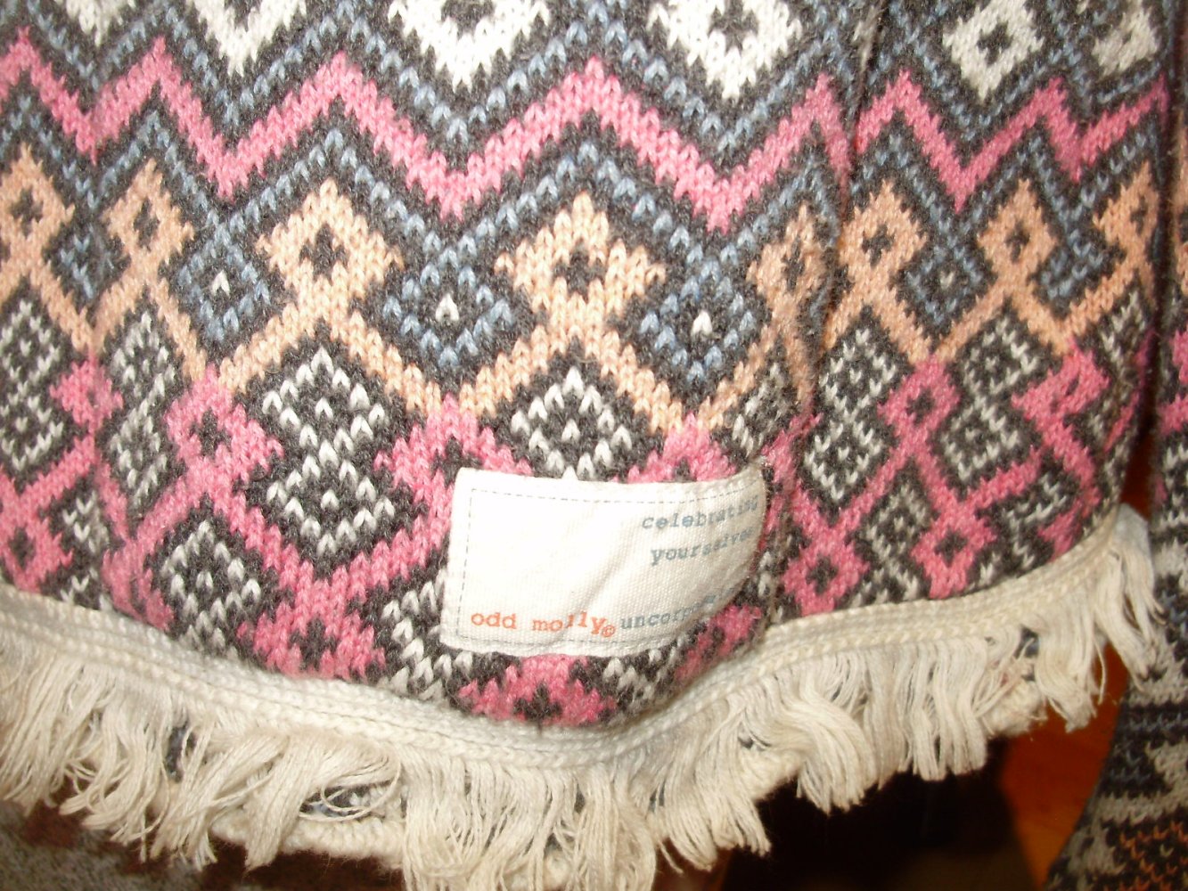 Odd Molly Blazer Cardigan bunt ausgefallen Gr 1 = S