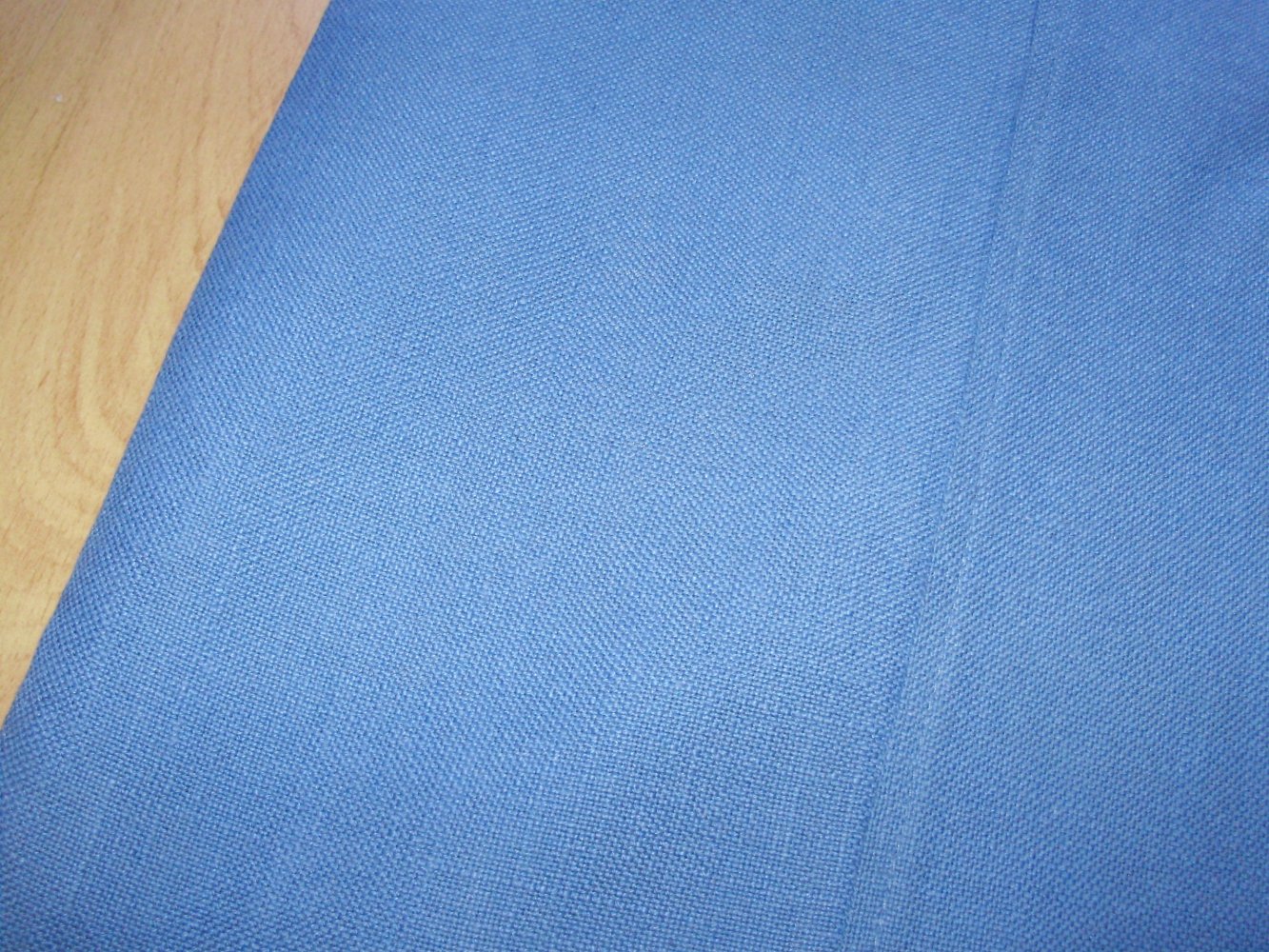 Rock blau Leinen gefüttert 40 passend