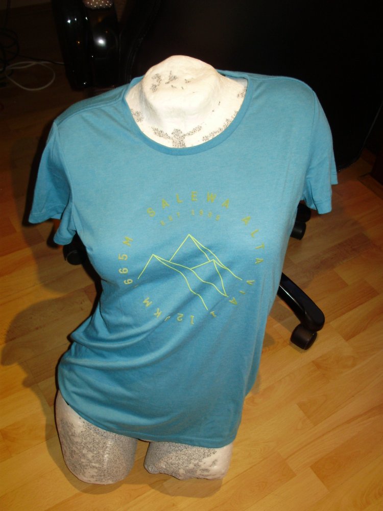 Salewa Shirt türkis M
