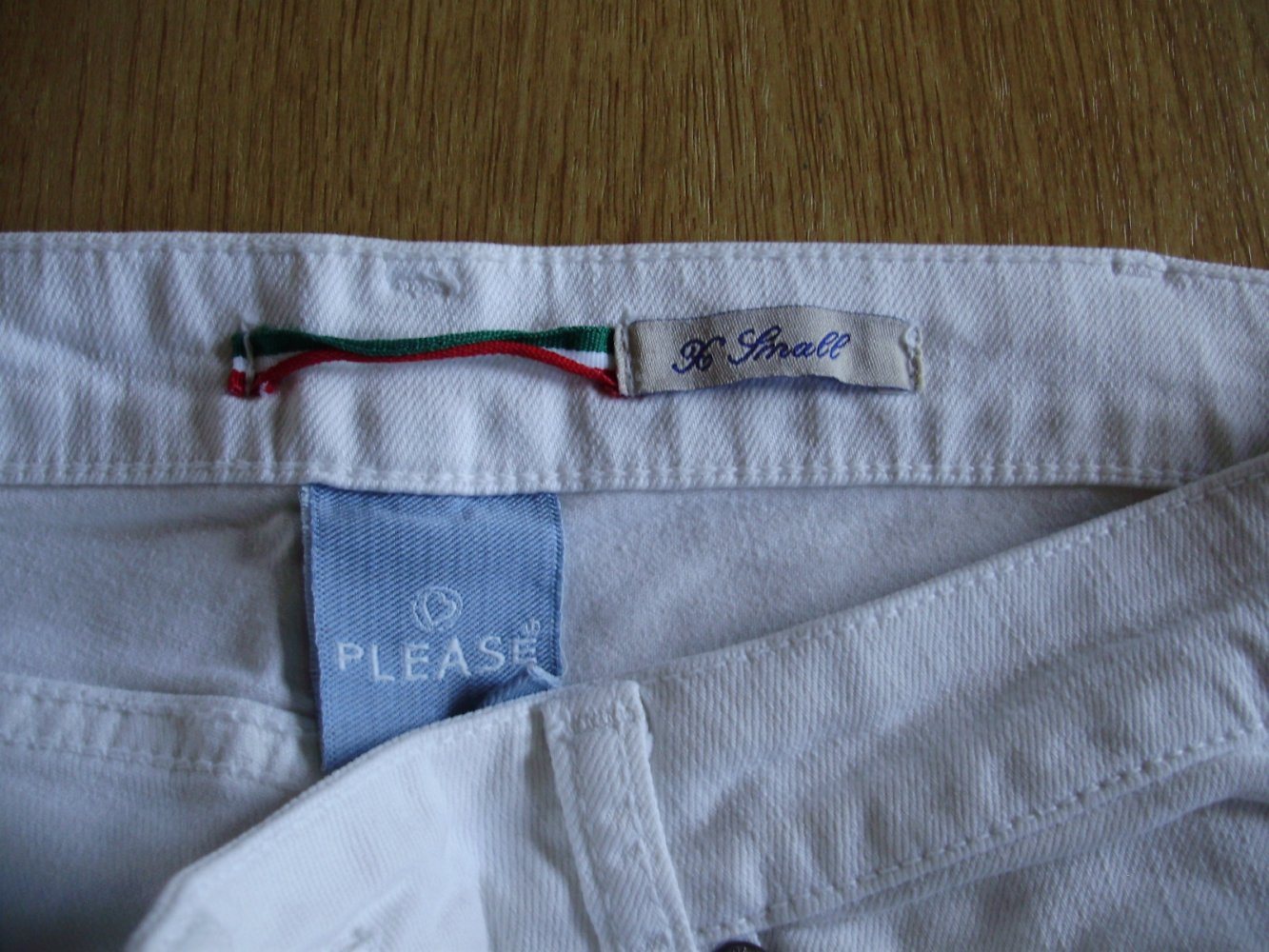 Please Hose weiss XS S wie neu