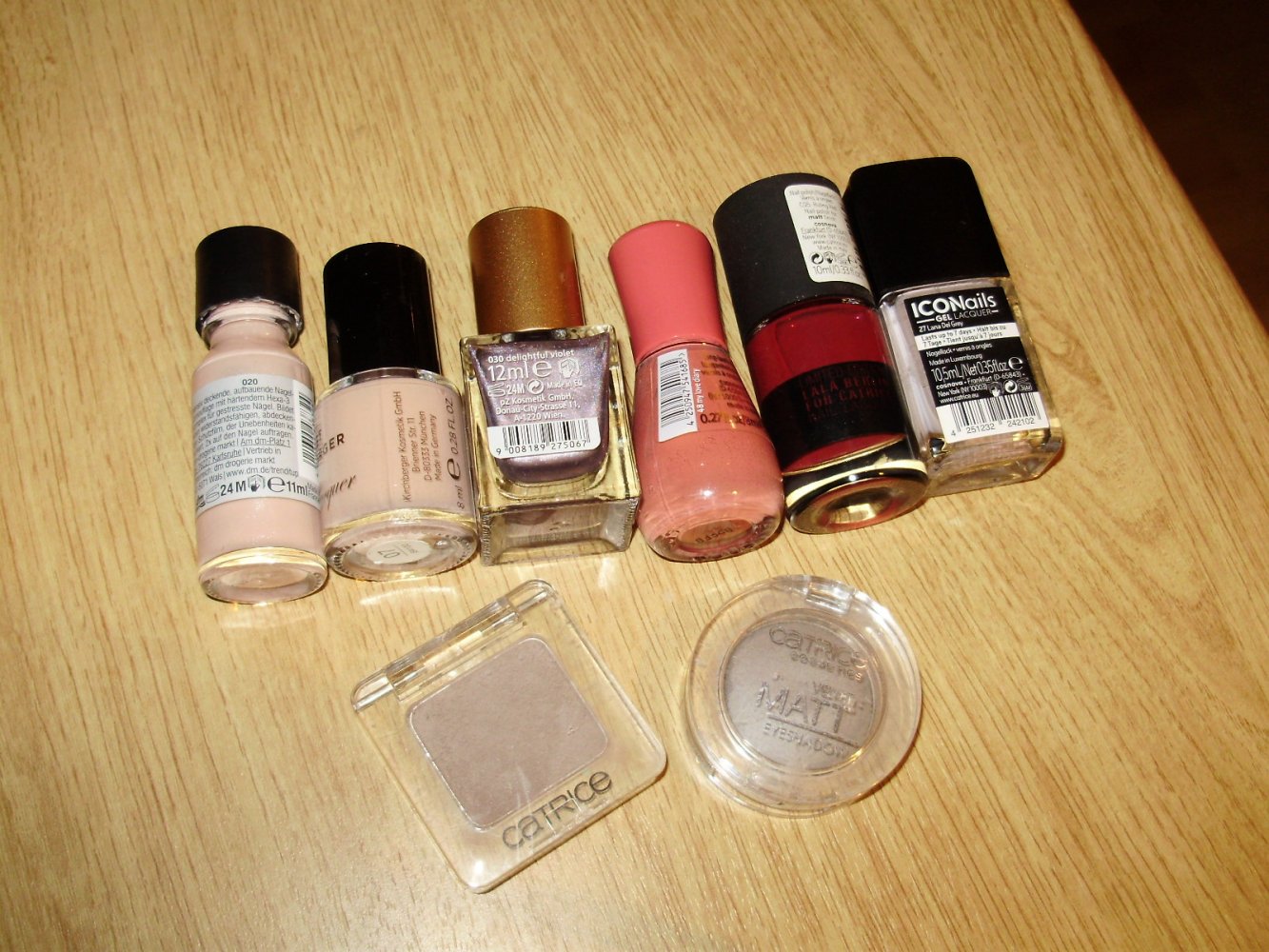 Nagellacke Catrice Trend it up P2 Horst Kirchberger + Lidschatten