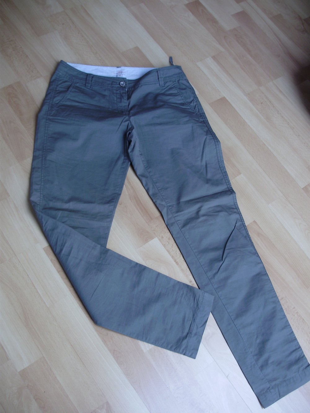 s. oliver Hose Stoff khaki Gr 34 auch S passend