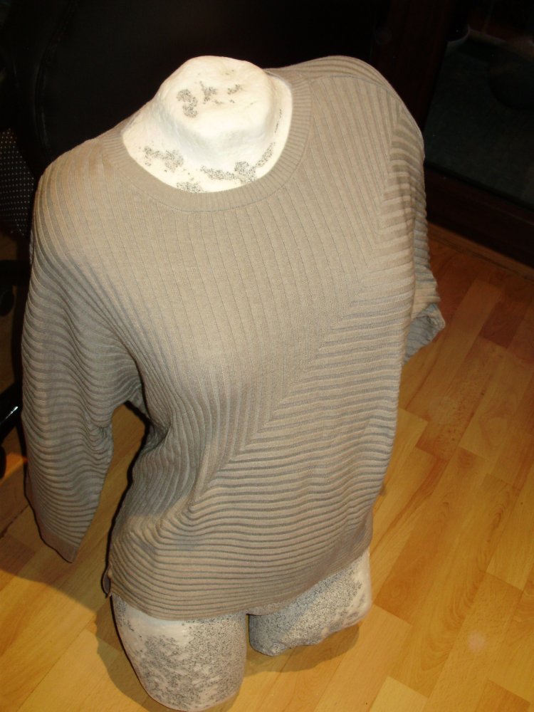 Mavi Pullover hellgrau weit L