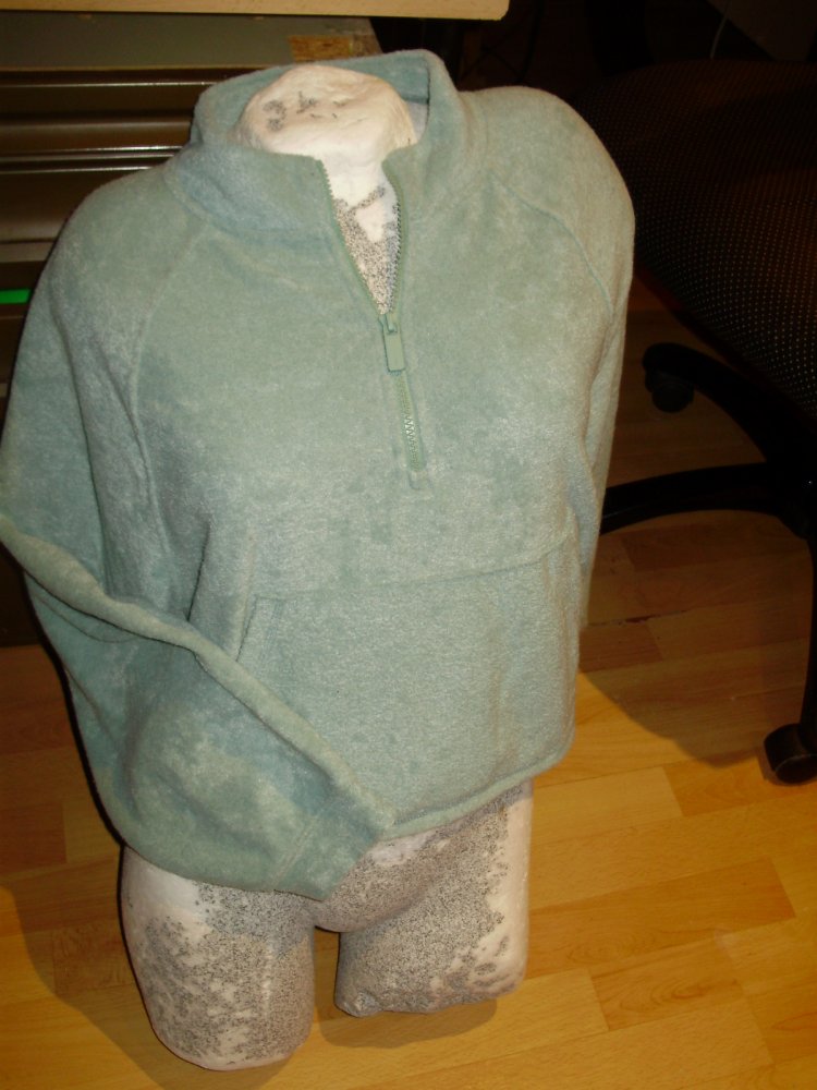 Old navy Frottee Fleece Oberteil hellgrün S