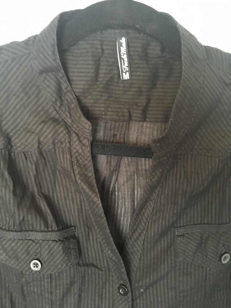 Schwarze Bluse