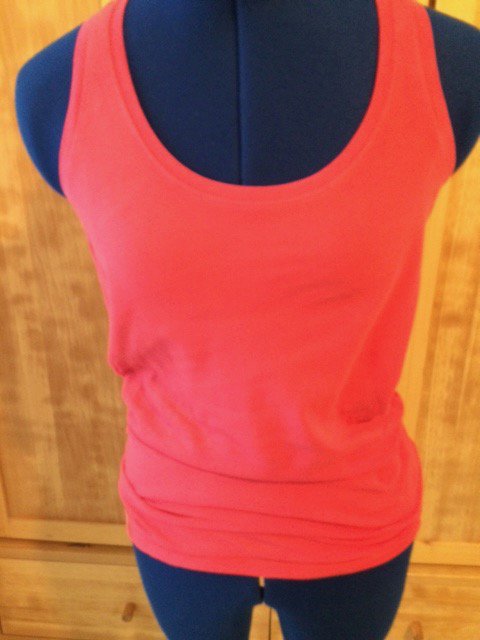 Rotes Rituals Yogatop S/M