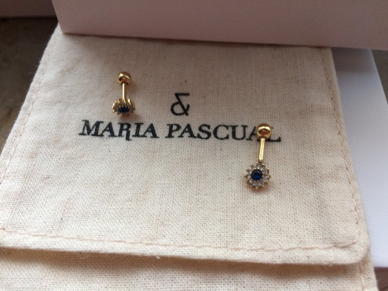 2er Set Blumen Piercing von MP Barcelona