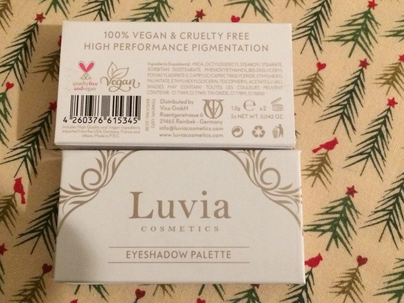 Luvia 2 Pan Eyeshadow-Palette