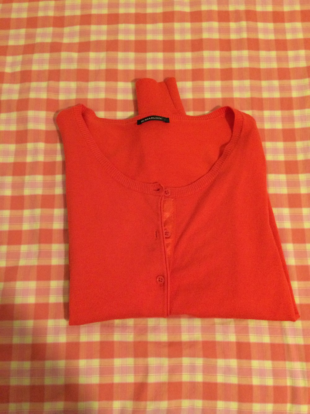Roter Cardigan von S. Marlon, Gr. S