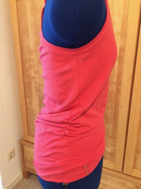 Rotes Rituals Yogatop S/M