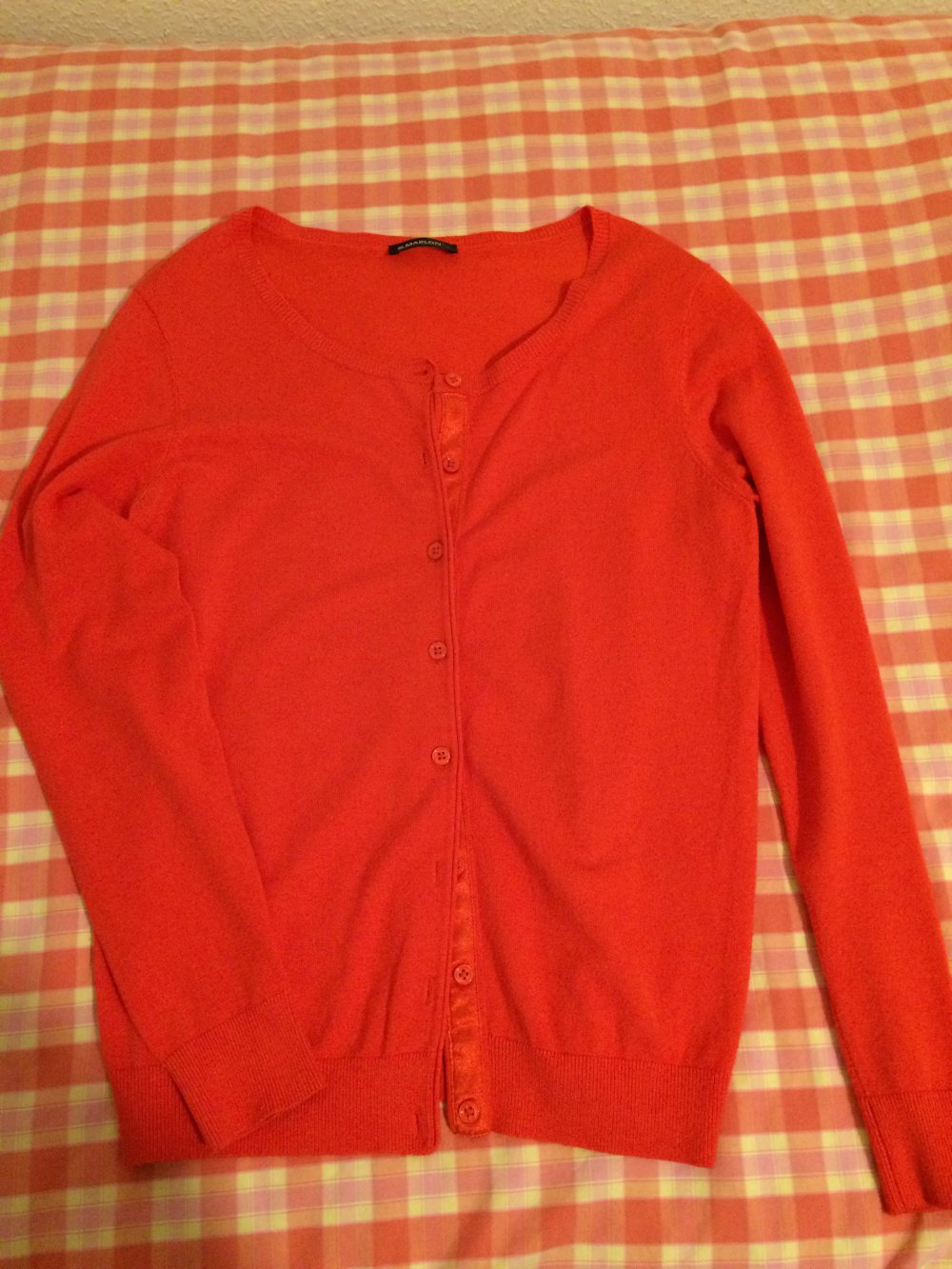 Roter Cardigan von S. Marlon, Gr. S