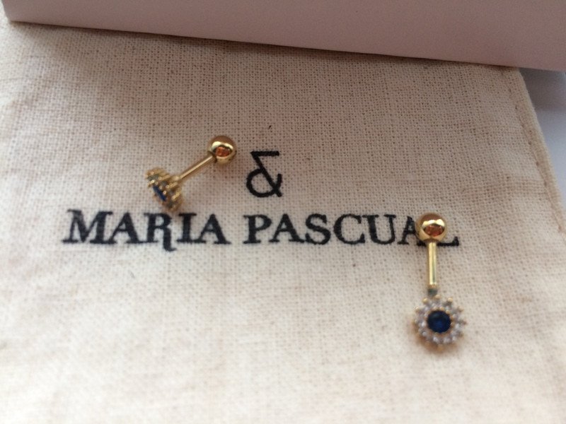 2er Set Blumen Piercing von MP Barcelona