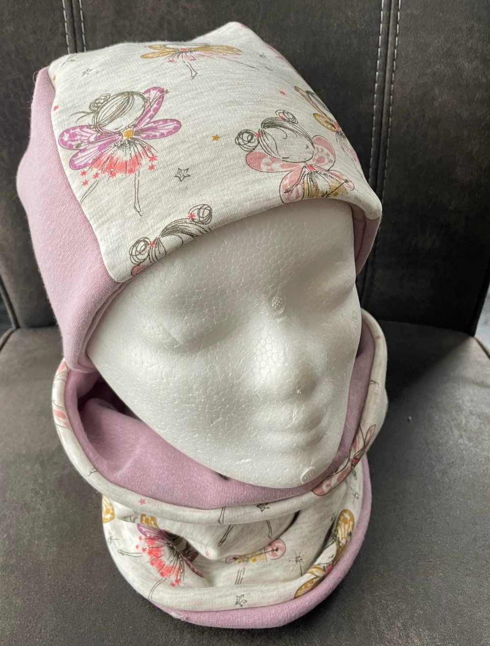Set aus Mütze und Schal, Loop, Halssocke, Beanie