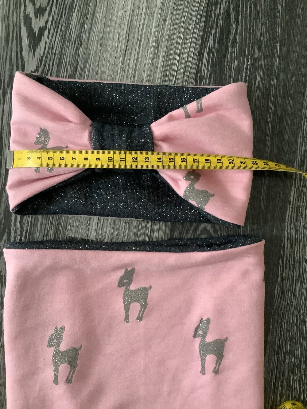 Set aus Stirnband und Schlauchschal, Loop 