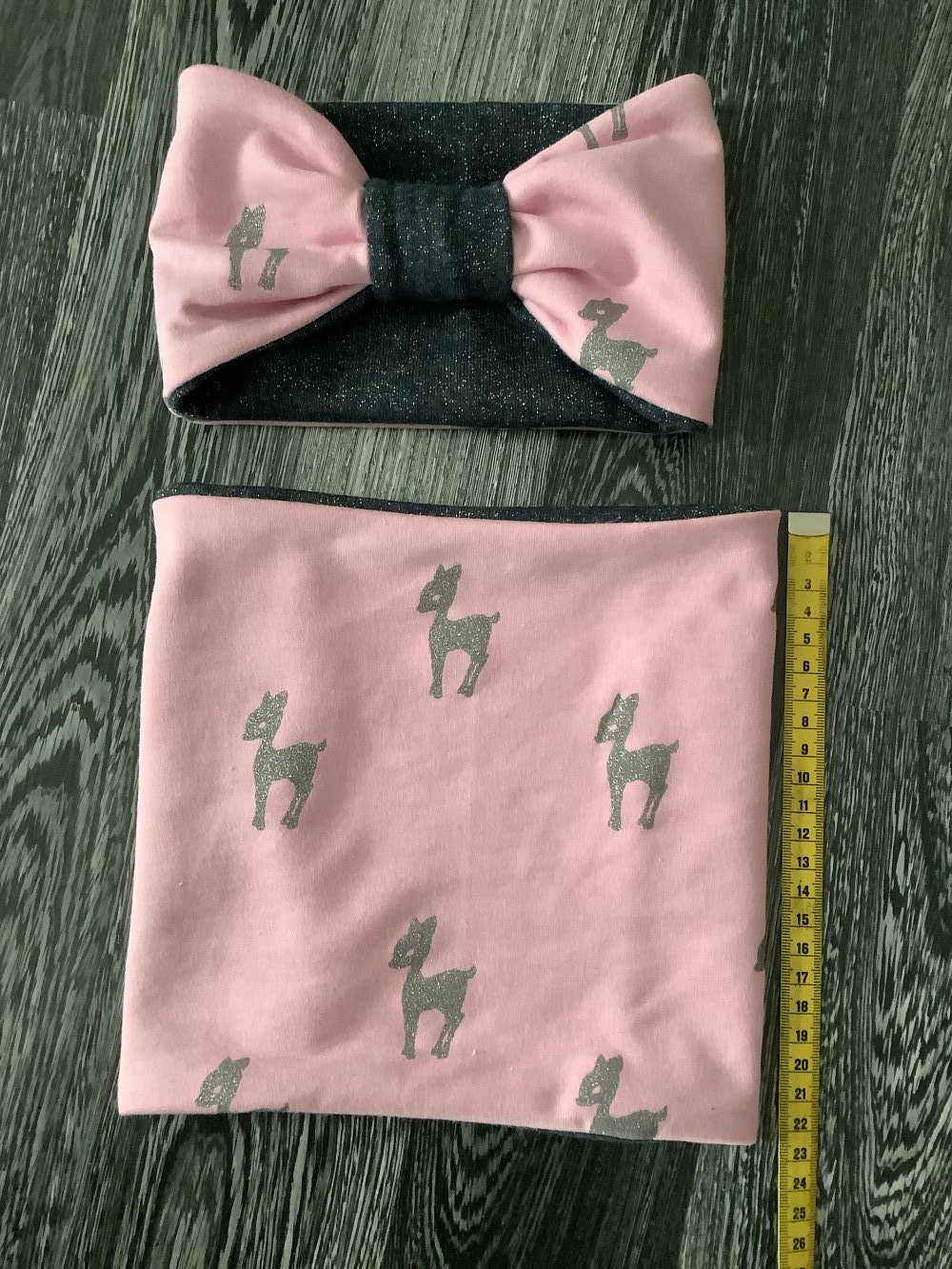 Set aus Stirnband und Schlauchschal, Loop 