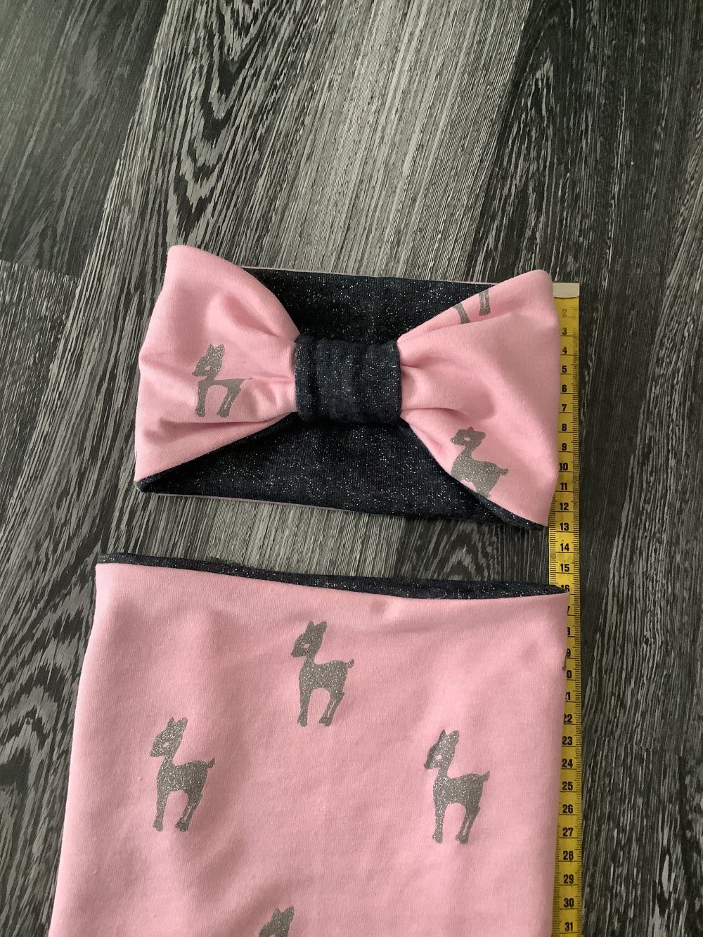 Set aus Stirnband und Schlauchschal, Loop 