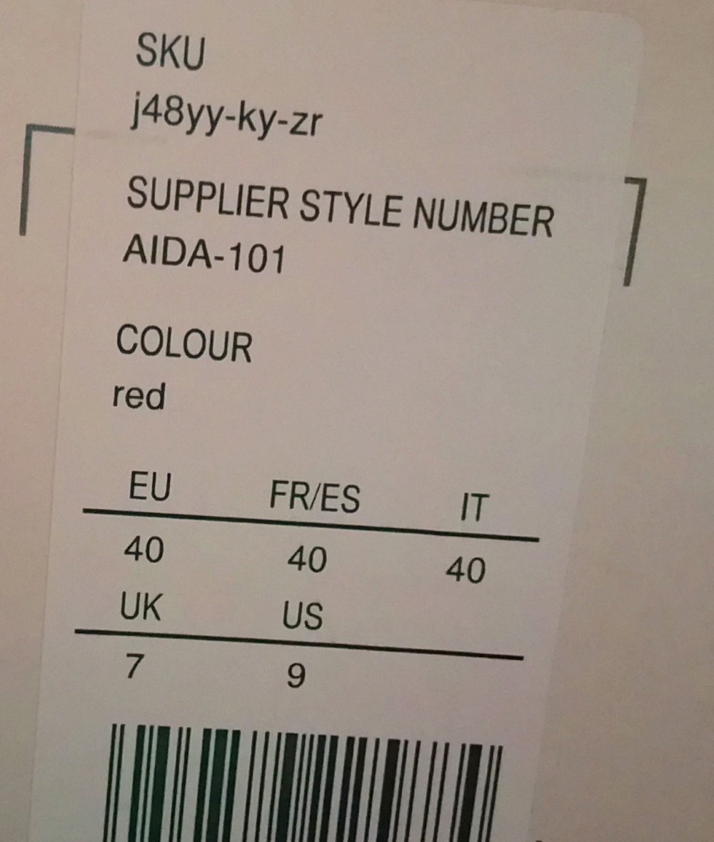 Knallrote Riemchen absatzschuhe 