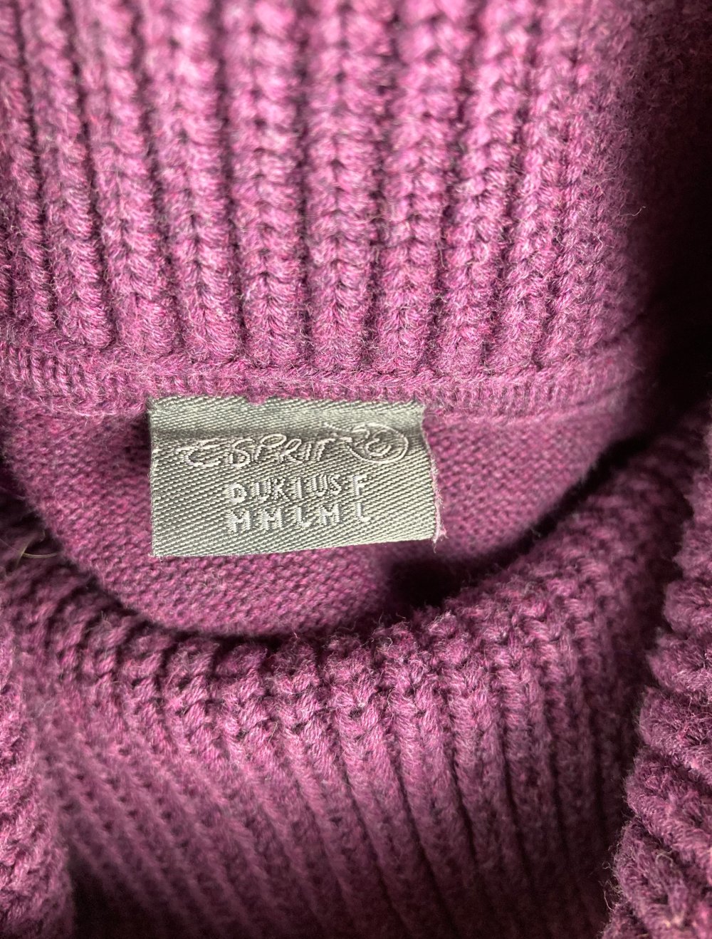 Esprit Rollkragenpullover lila