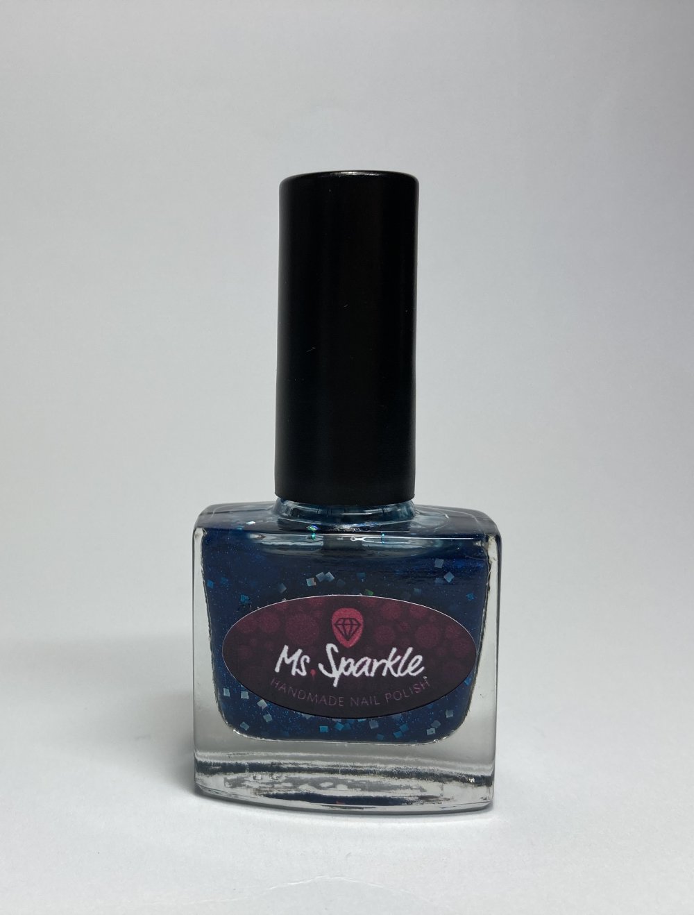 Ms Sparkle Nagellack blau Glitzer