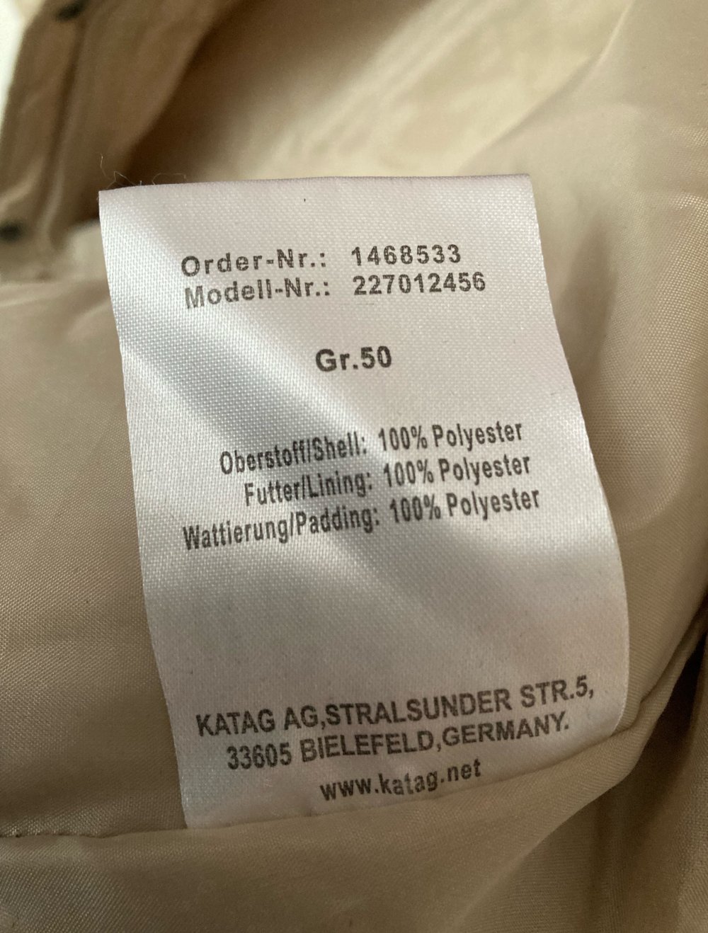 Clarina Collection Damenjacke Übergangsjacke Größe 50
