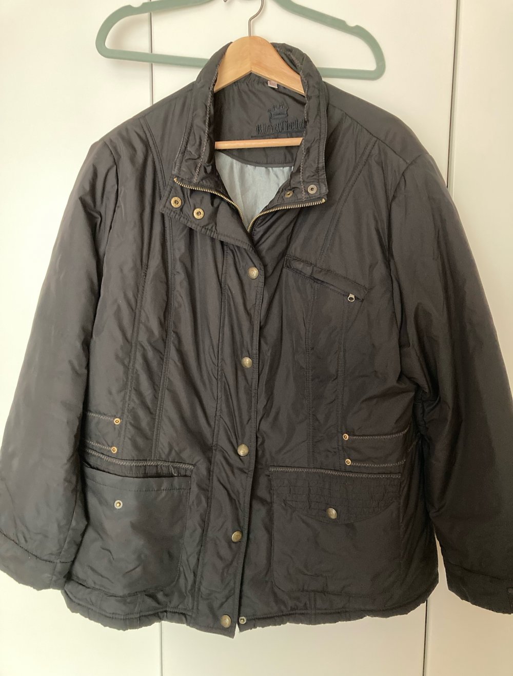 Kingfield Damenjacke Übergangsjacke schwarz Größe 50