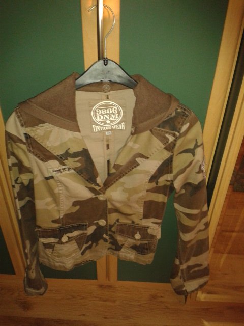 Camouflage Jacke