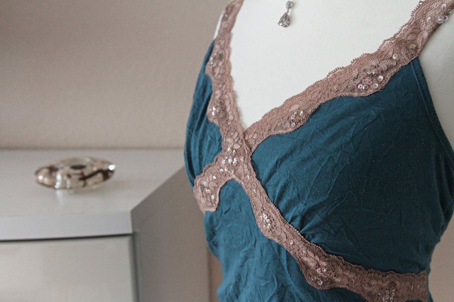 Top mit Pailletten elegant hübsch und süß
