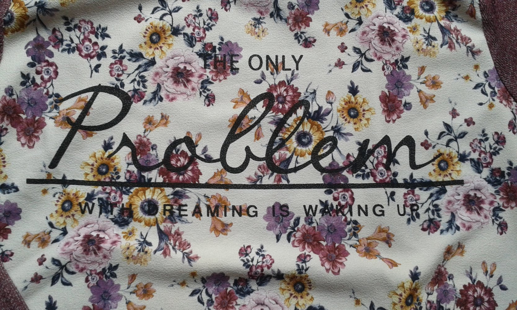 langarmhemd mit Blumenprint