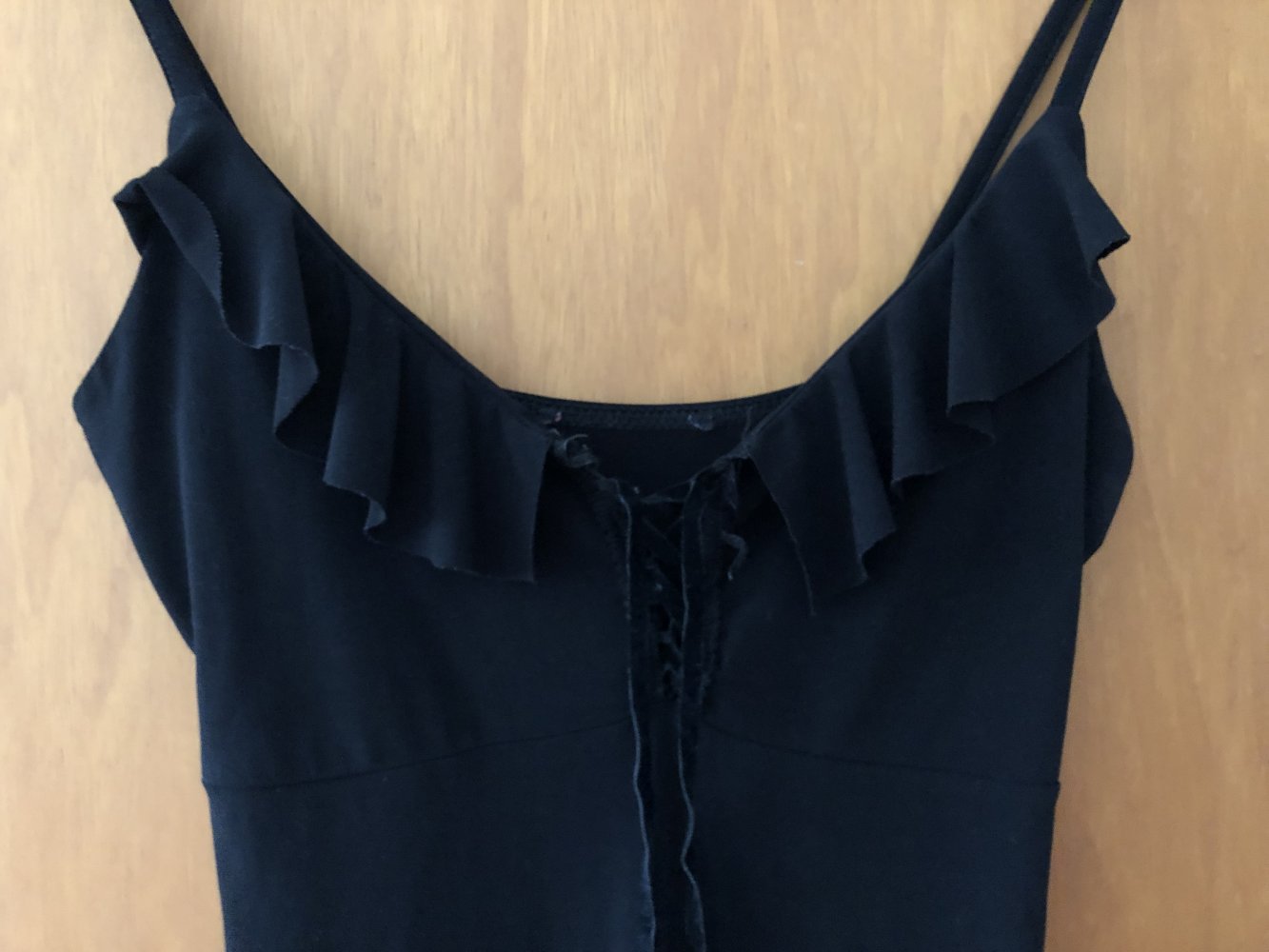 Trägerkleid schwarz 
