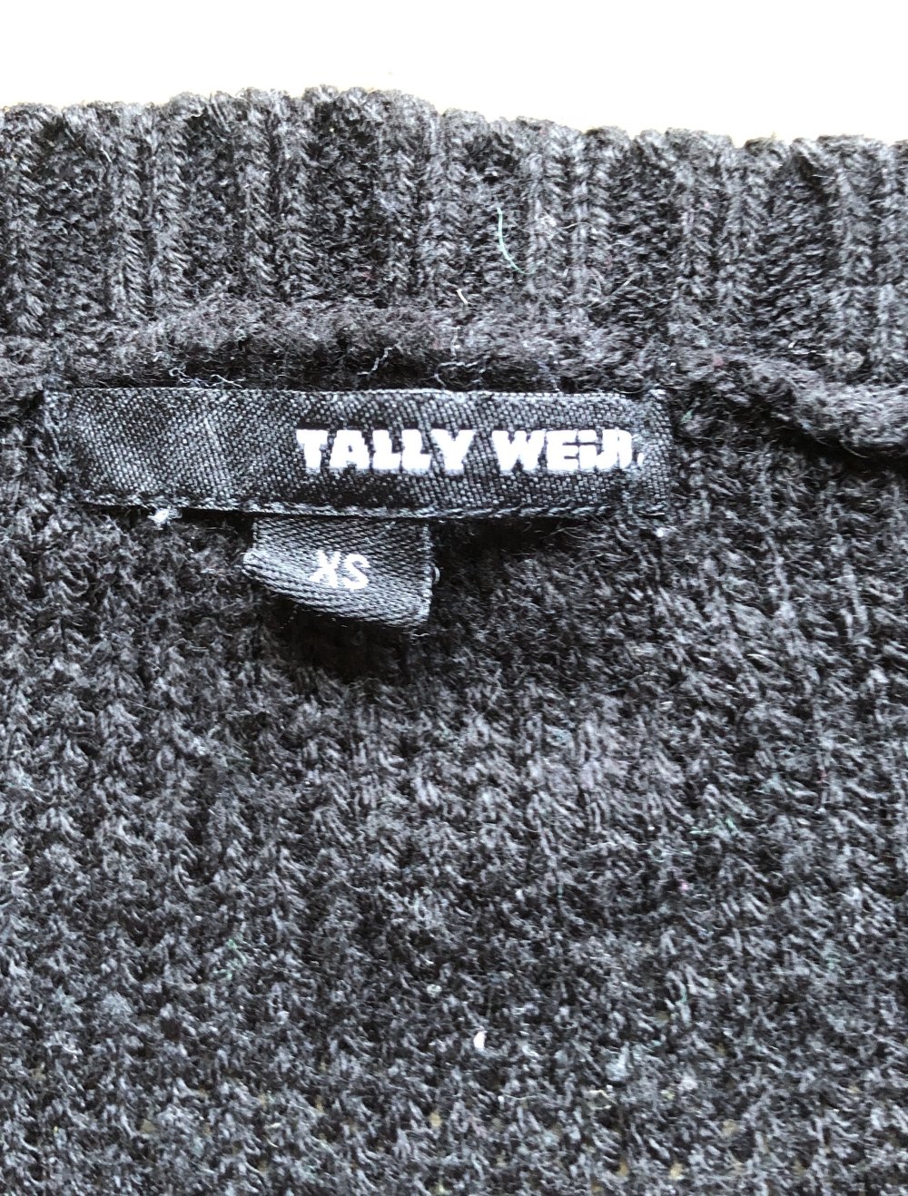 Pullover lang v Ausschnitt