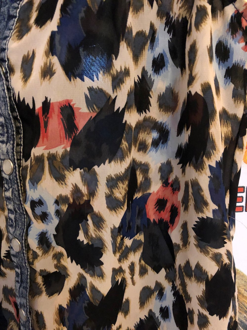Sommer Jacke Leo Muster