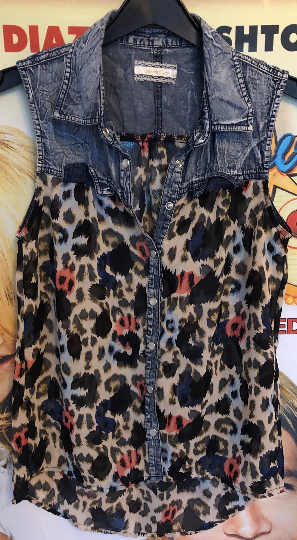 Sommer Jacke Leo Muster