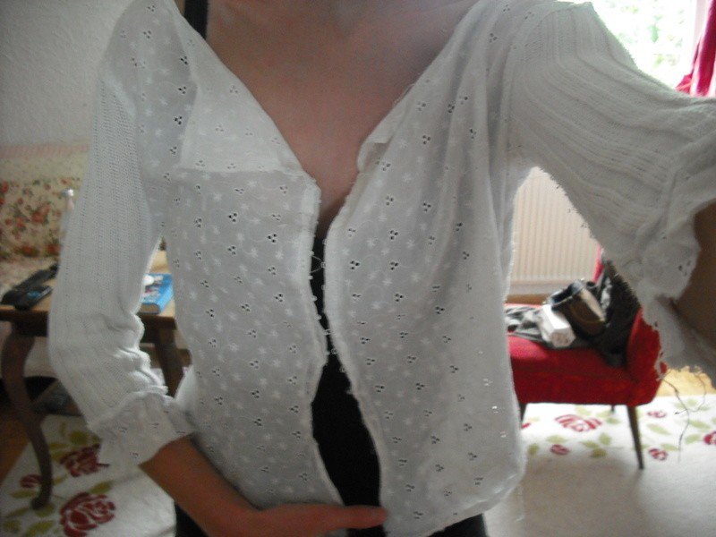 Strickjacke aus Baumwolle