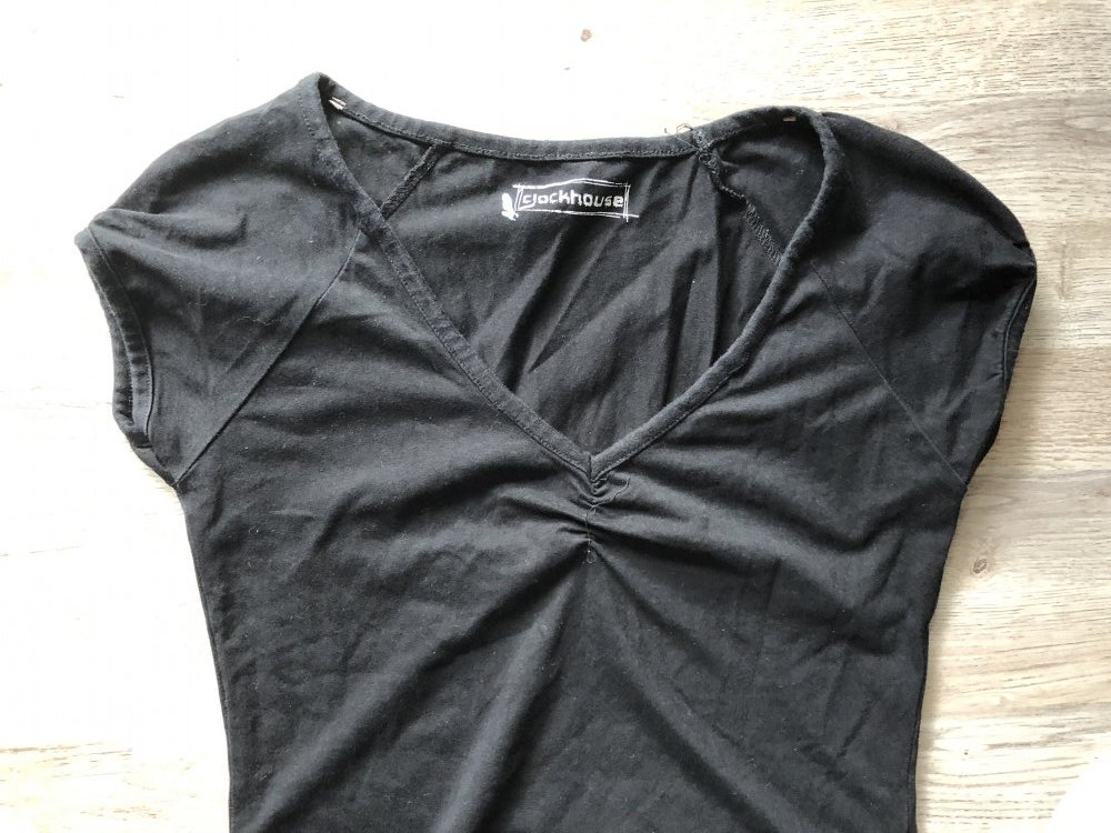 Hemd schwarz Damen